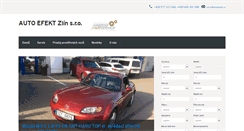 Desktop Screenshot of mazdazlin.cz